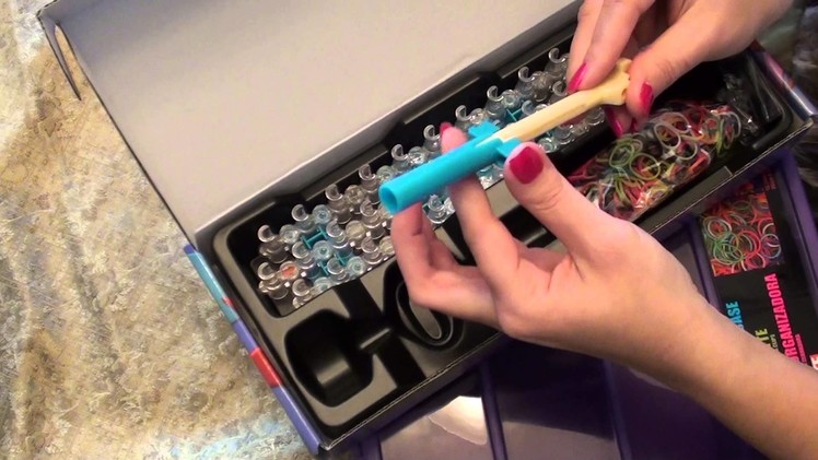 Rainbow Loom unboxing from Michaels