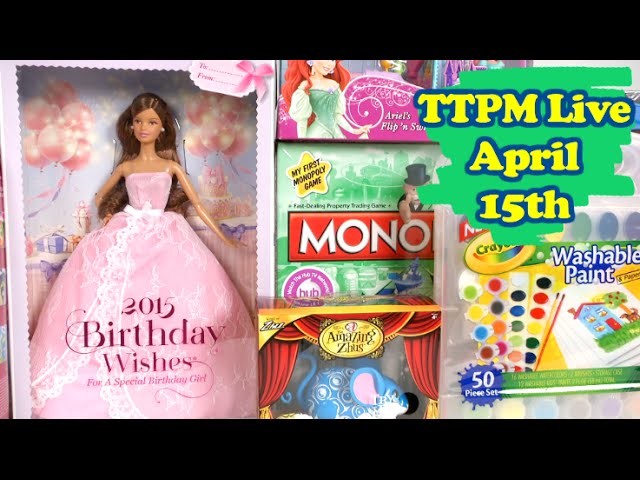 Win Crayola, Barbie, Ever After High and more at #TTPMlive