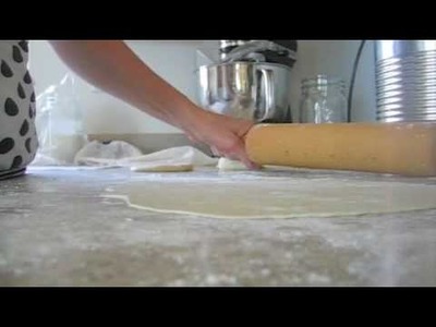 Food Storage Recipe: How-to make homemade tortillas-part 2