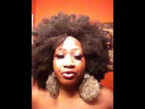 Hand made Afro wig