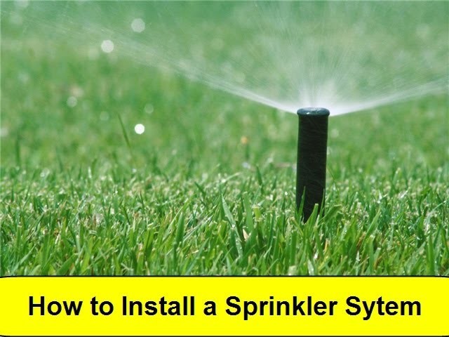 How To Install a Sprinkler System (HowToLou.com)