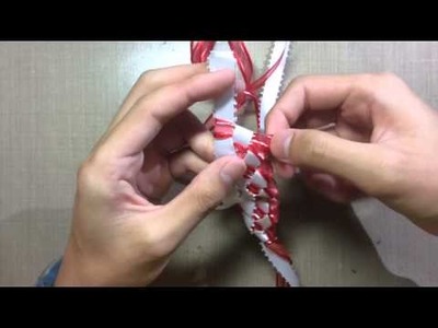 How to make a Easy Ribbon Lei