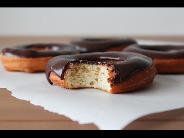 How To Make Chocolate Glazed Doughnuts - By One Kitchen Episode 71