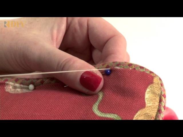 How-To Sew a Pillow Closed