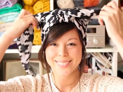 How to tie a headscarf -- Mollie Makes