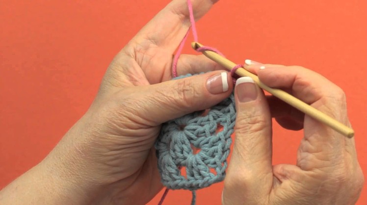 Join A New Color With A Slip Stitch