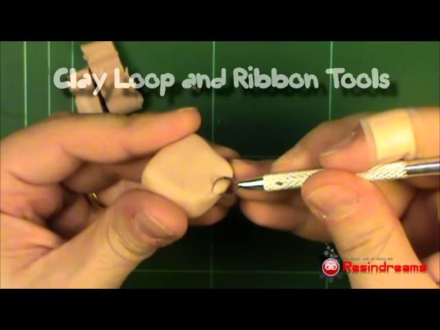 Polymer clay sculpting STEP1 Tools and materials