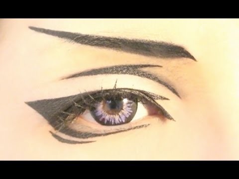 Tutorial : Anime Eye Makeup 19