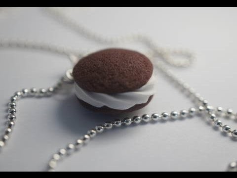 Whoopie PIe Tutorial, Polymer Clay Miniature Food Tutorial