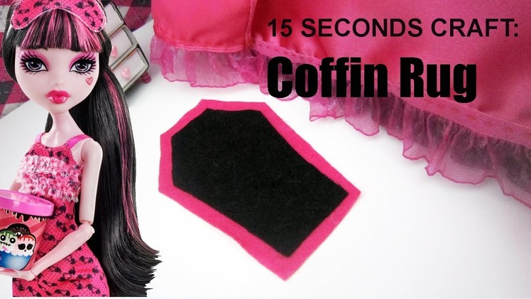 15 Seconds craft #3: Doll Coffin Rug - EP