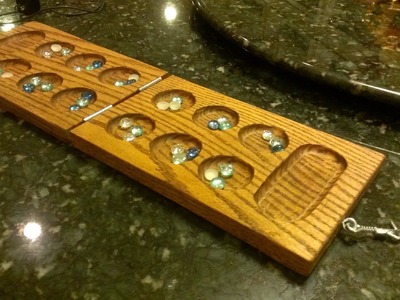 Building a Mancala Game Board Out of Wood