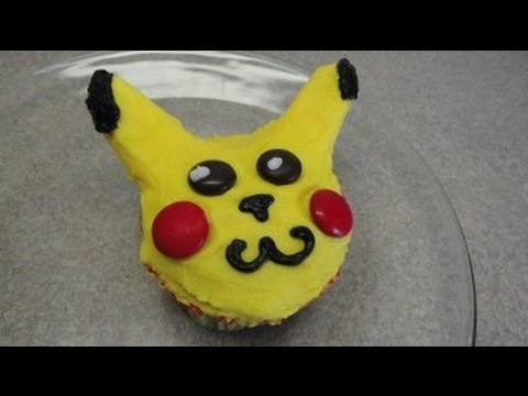 Decorating Cupcakes #58: Pokemon "Pikachu"