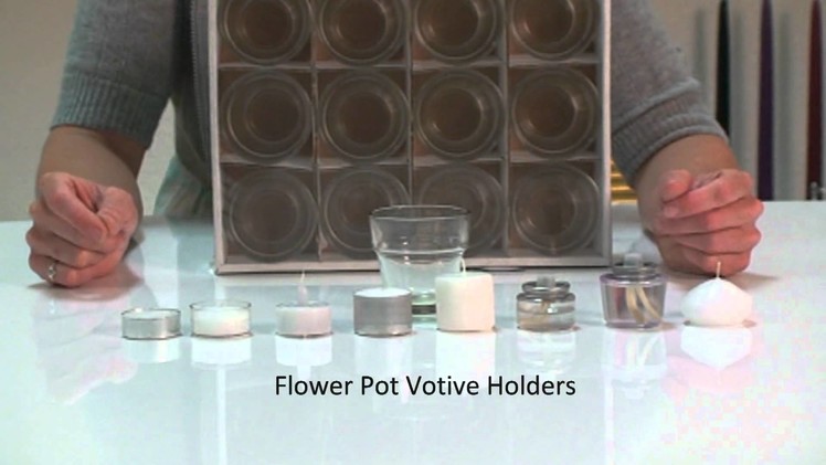 Flower Pot Votive Holders