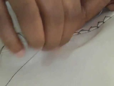 Hand Sewing - The Catch Stitch