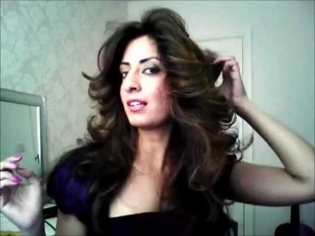How to get BIG hair and flicks with Noreen Khan!