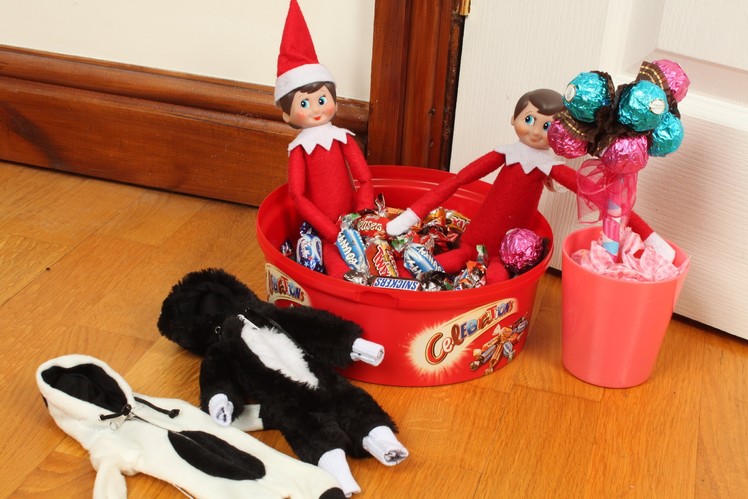 How to get the elf on the shelf to change clothes