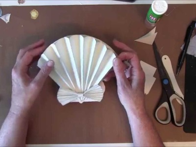 How to make a 3D Sea Shell Easel card with G45 By The Sea Paper collection