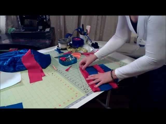 HOW TO MAKE A Snow White Dress Sleeve Sew and Cut pt2