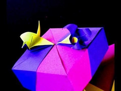 How to make an Origami Crane-Lily Box  Crane Module