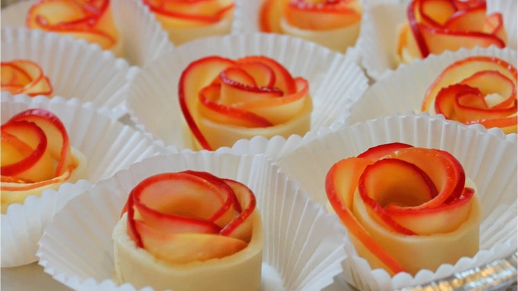 How to Make Apple Rose Tart. Valentine's rose
