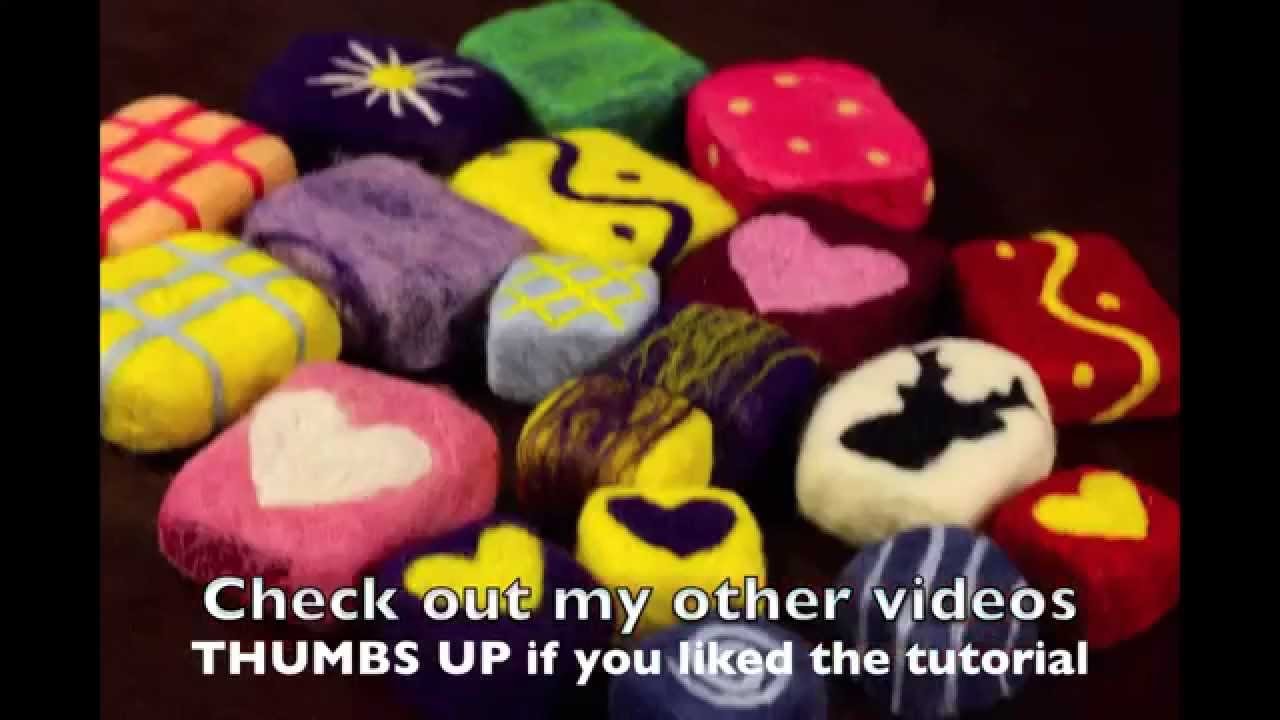 How to make Felted Soap - easy and simple tutorial