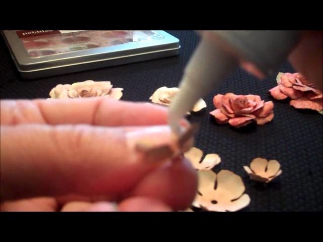 How To Make Paper Rose Using The Spellbinder Donna Salazar Die Cut System