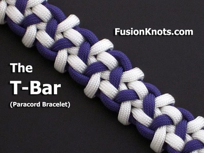 How to Make the T-Bar (Paracord) Bracelet by TIAT