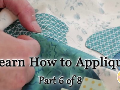 Learn How to Appliqué with Shabby Fabrics - Part 6: Hand Sewing