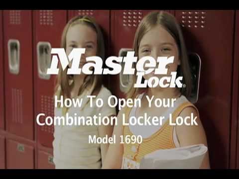 Master Lock 1690 Built-In Locker Locks - Student Training Video