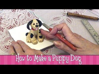 Polymer Clay Tutorial - How to Make a Puppy Dog