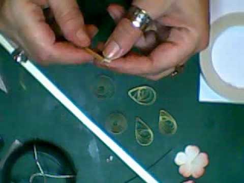 Quick and Easy Quilled Flower Tutorial - Jennings644