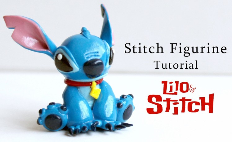 Stitch Polymer Clay Figurine Tutorial (Lilo and Stitch Film)