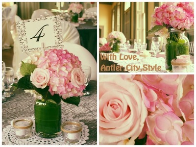 Antler.City.Style - Romantic Centerpiece.  Made like a Jedi Master.