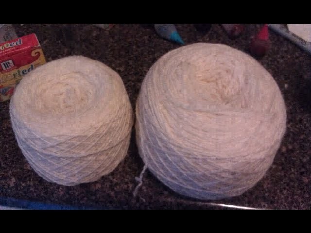Cake Dyeing Yarn: Loose vs Tight Wound Cakes