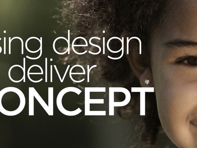Creative Tutorial: Using design to support the concept