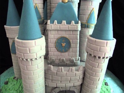 Disney Castle Cake Tutorial : With Characters