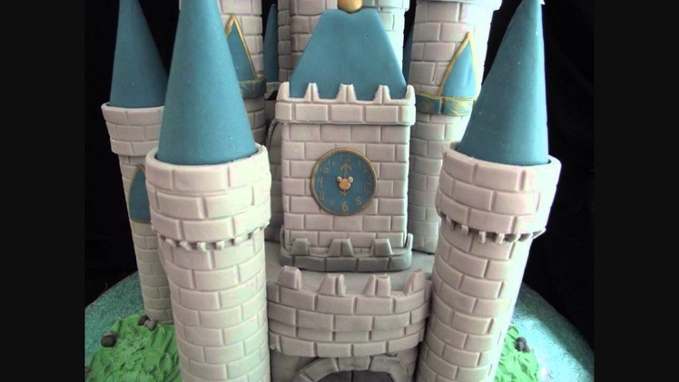 Disney Castle Cake Tutorial : With Characters