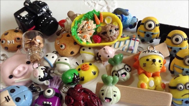 • ◡ • Polymer Clay Charms Update #2