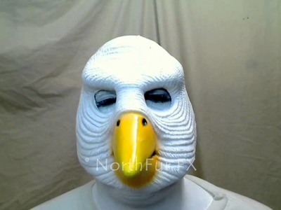 Foam Latex Lyonshel® Dove Face Prosthetic Mask