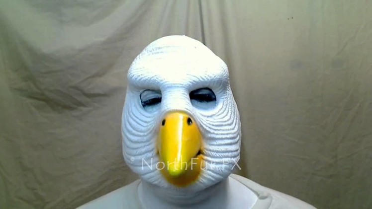 Foam Latex Lyonshel® Dove Face Prosthetic Mask