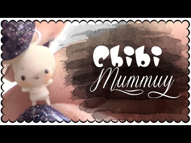 Halloween series - Chibi Mummy + TIP | Polymer Clay Tutorial
