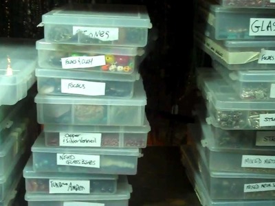 How I organize my Jewelry Making Supplies