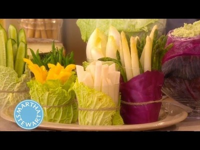 How to Create Vegetable Vessels for Dips | Thanksgiving Decorations | Martha Stewart