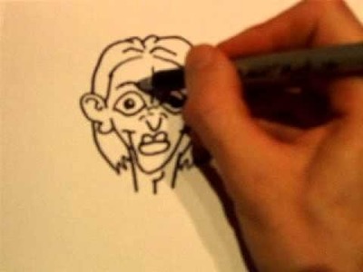 How to draw cartoons : cartoon woman