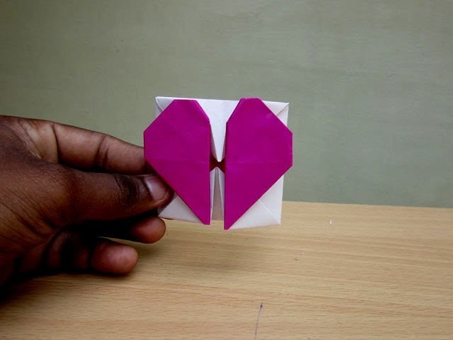 How to Make a Paper Heart Box (Valentine's Day Spl) - Easy Tutorials