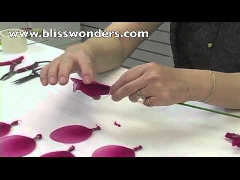 How To Make Nylon Flowers 02 (Large Rose) blisswonders.com
