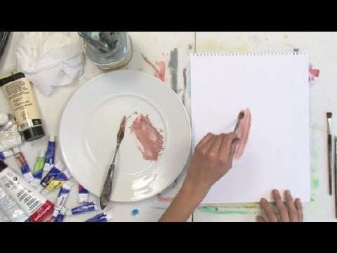 How to Mix Acrylic Paints to Make Bronze : Painting Techniques