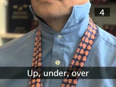 How To Tie A Tie - Full Windsor Knot
