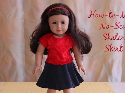 HTM AG Doll No Sew Circle Skirt