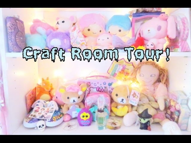 I'M BACK! Craft Room Tour!  (◕‿◕✿)
